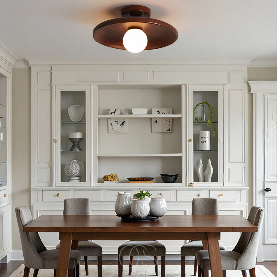 Lereks - Walnut Ceiling Lamp - Luxury Ceiling Lamp Wood