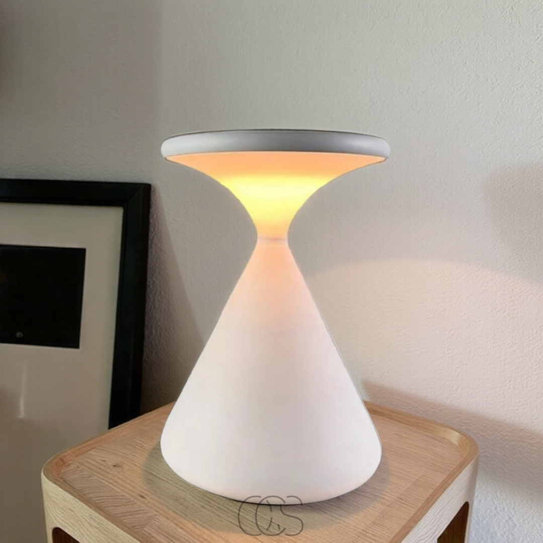 Lereks - Wireless Hourglass table lamp