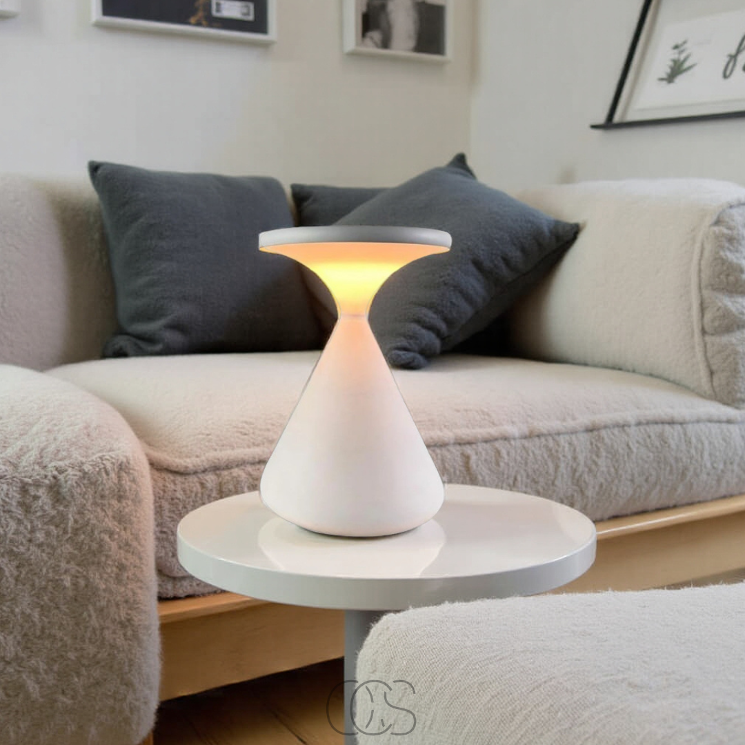 Lereks - Wireless Hourglass table lamp