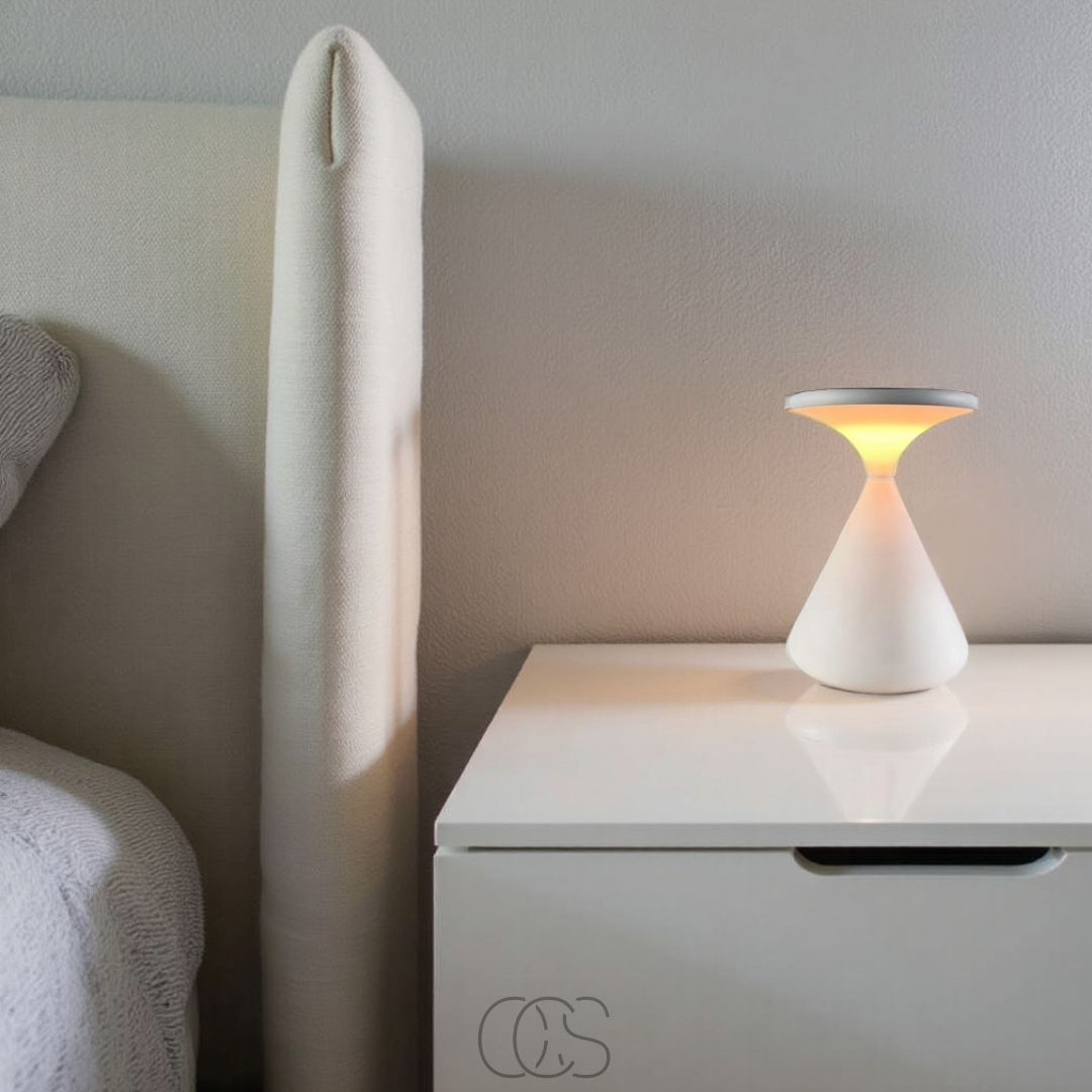 Lereks - Wireless Hourglass table lamp