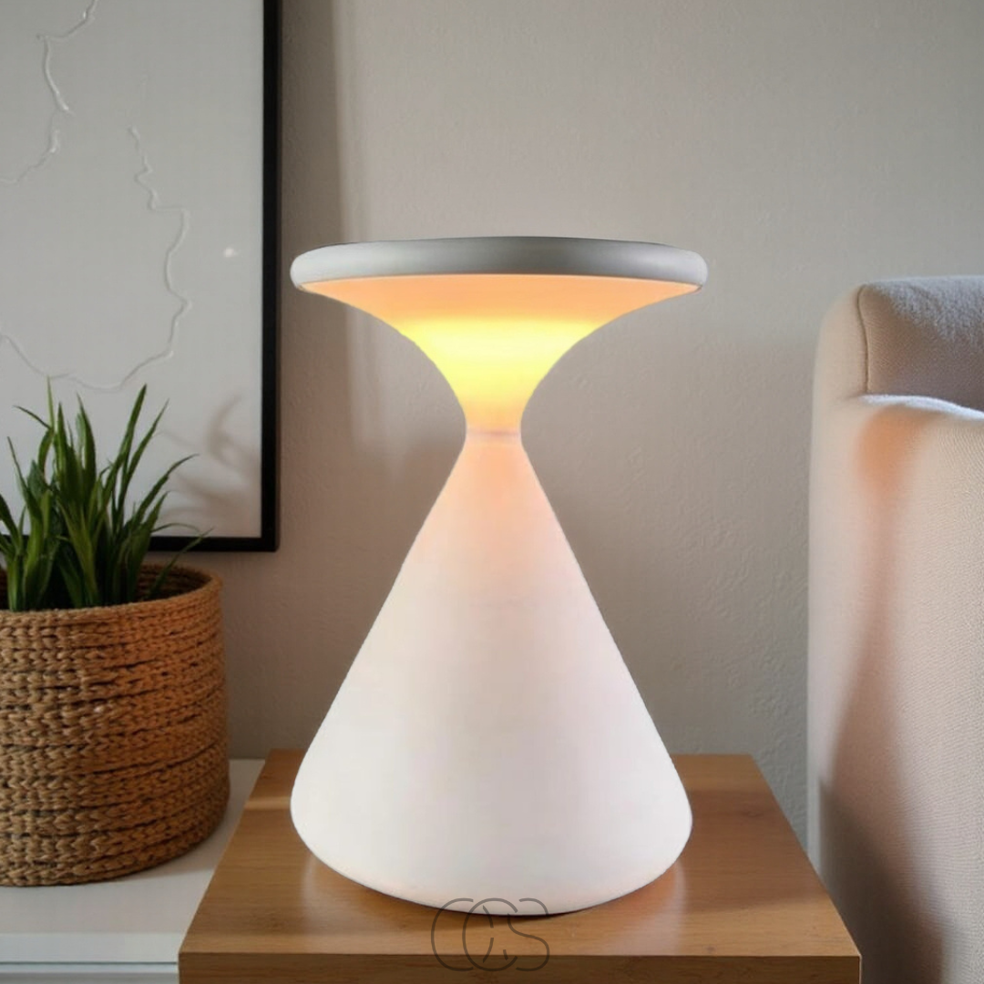 Lereks - Wireless Hourglass table lamp