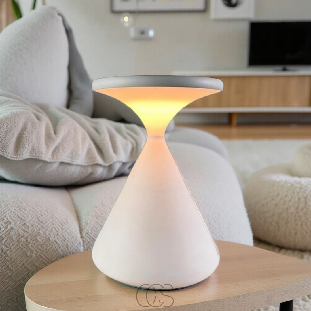 Lereks - Wireless Hourglass table lamp