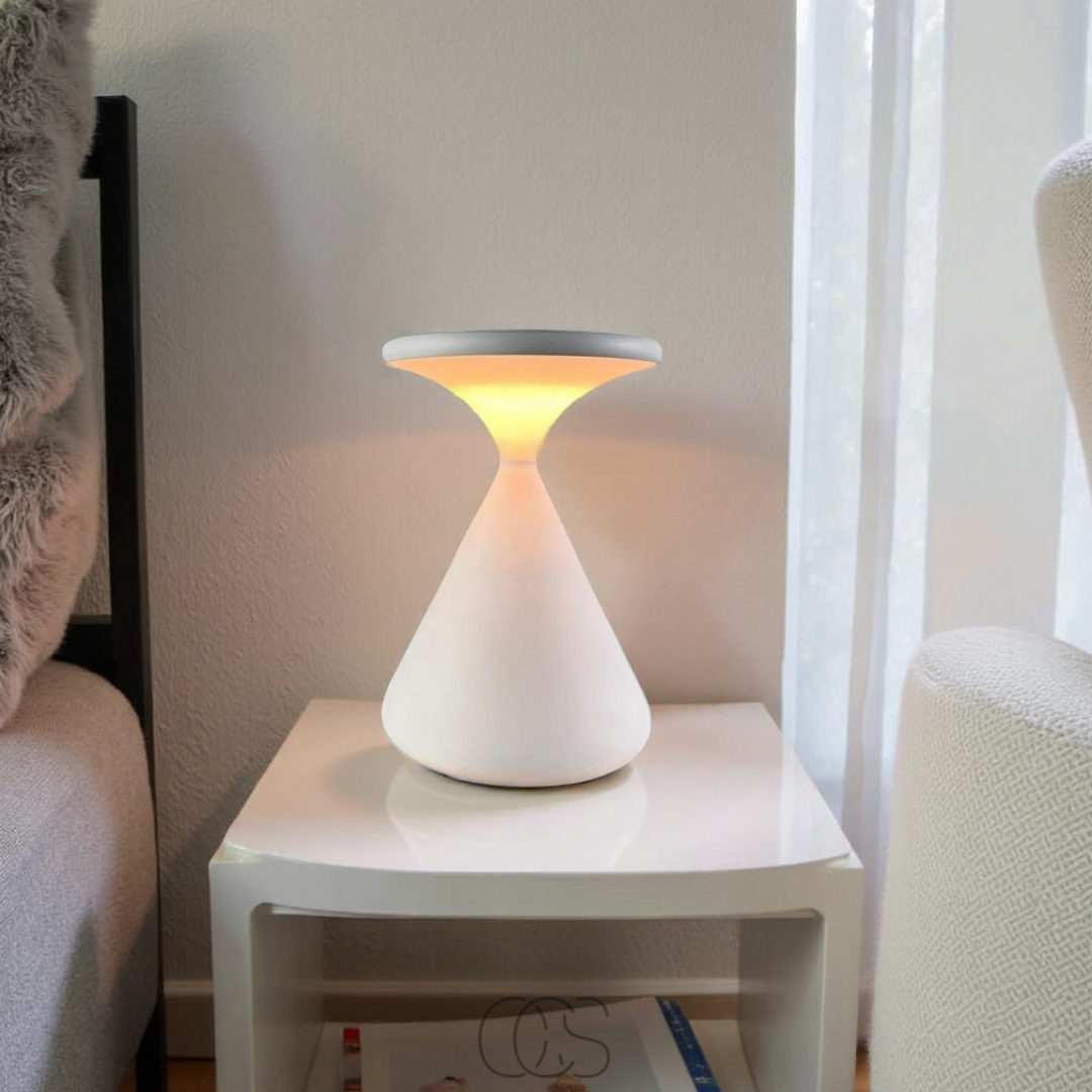 Lereks - Wireless Hourglass table lamp