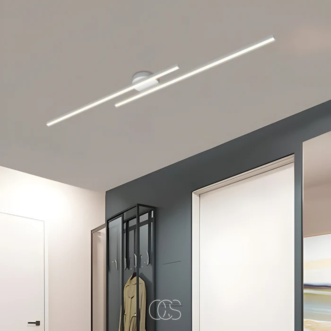 Lereks - modern aluminum ceiling lamp - Sleek ceiling lighting