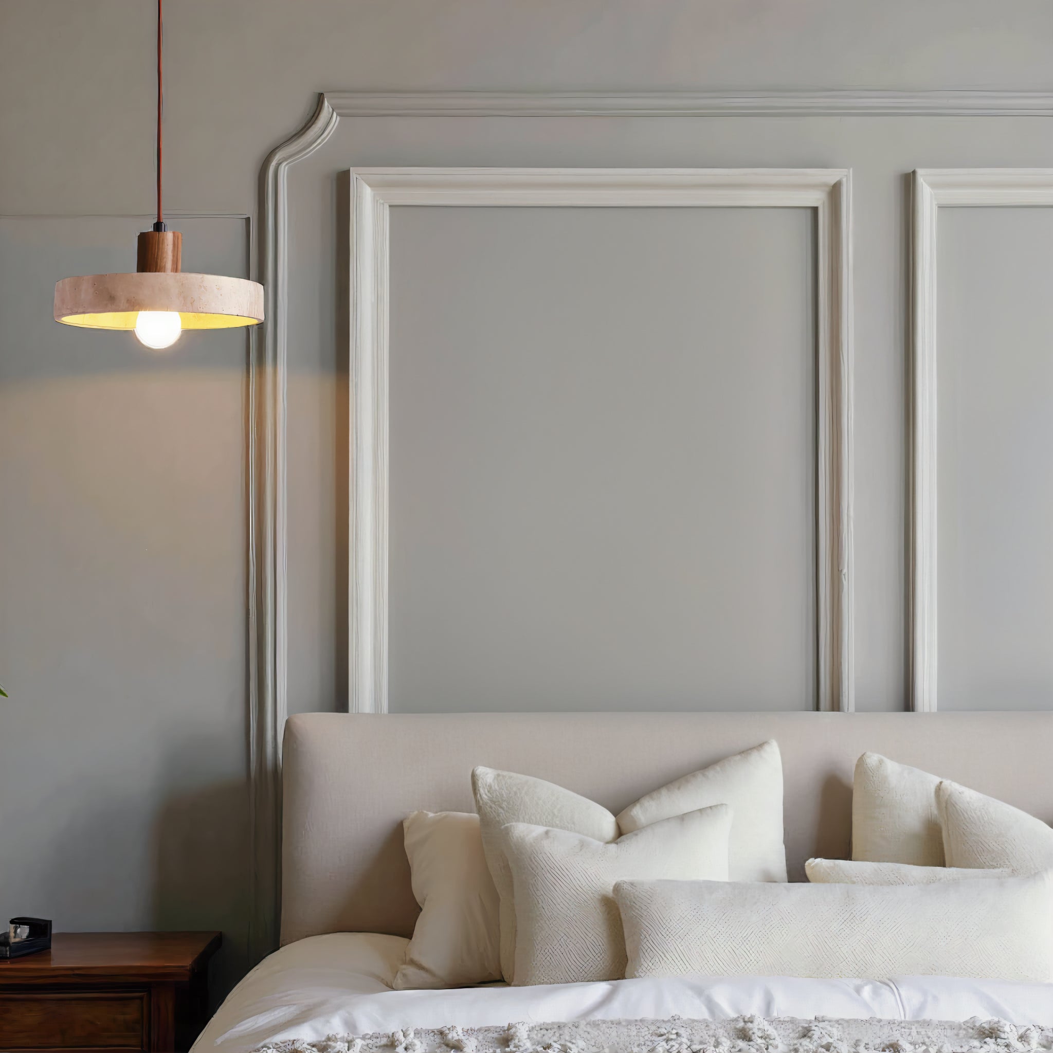 Lereks - pendant lamp in natural stone - Unique & Adjustable