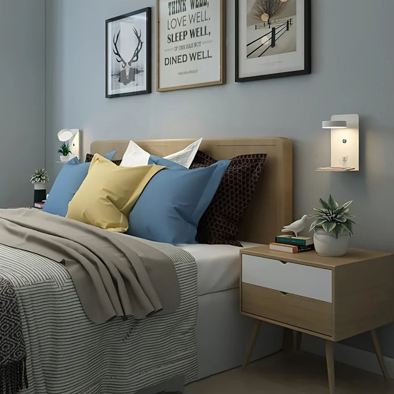 Liora Nova Bedside Lamp With USB Port