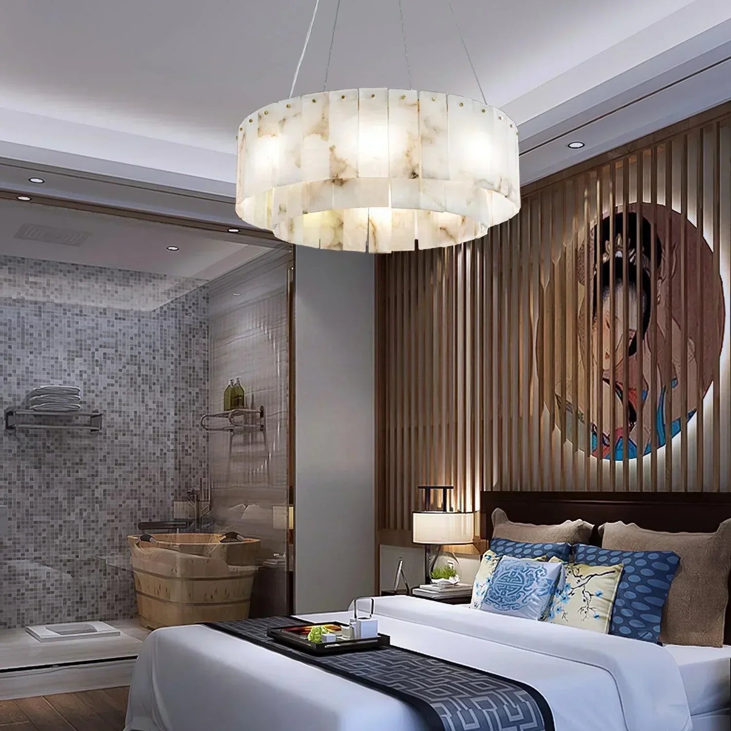 Liora Alabaster Chandelier