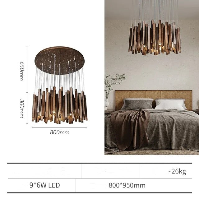 Liora | Wooden Ceiling Light