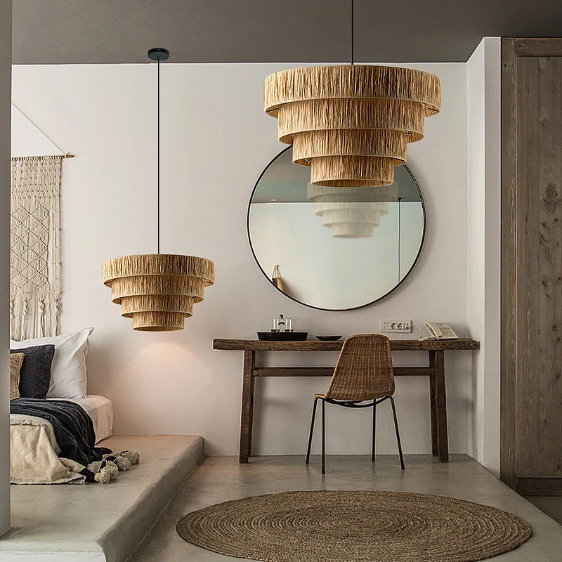 Maribel | Rattan Ceiling Lamp