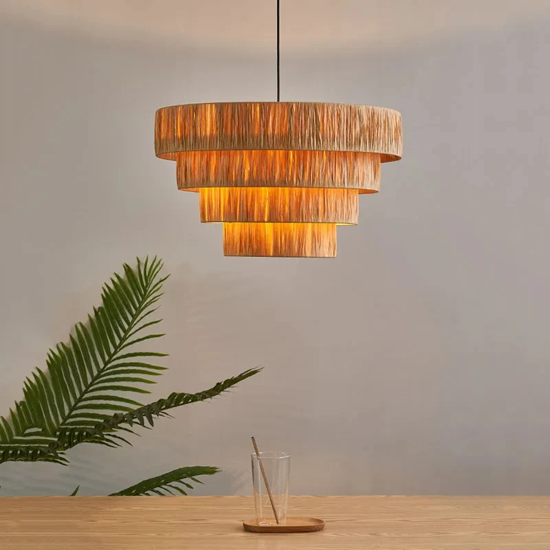 Maribel | Rattan Ceiling Lamp