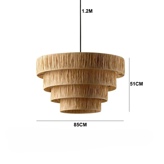 Maribel | Rattan Ceiling Lamp