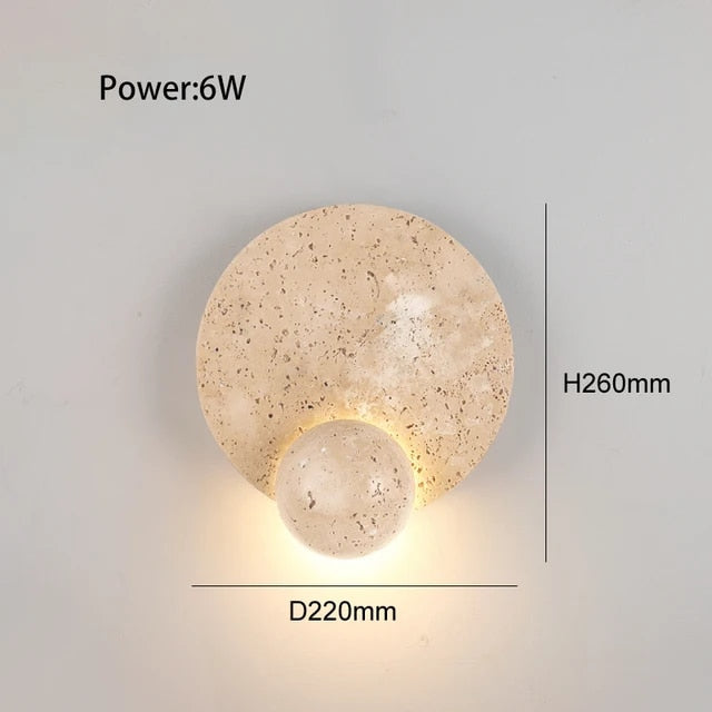 Rielle Stone Wall Sconce