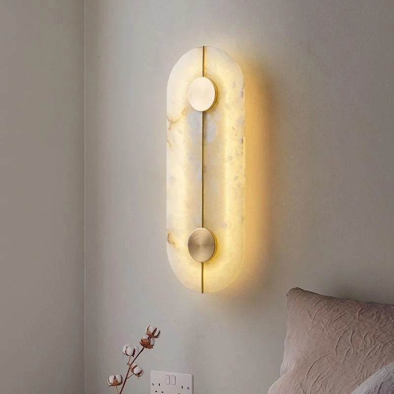 Rosara | Wall Light in Ruby Marble