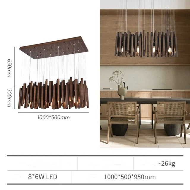 Liora | Wooden Ceiling Light