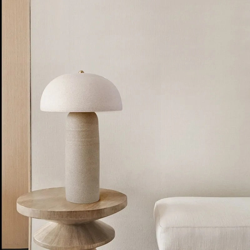 Marlowe Antique Mushroom Table Lamp