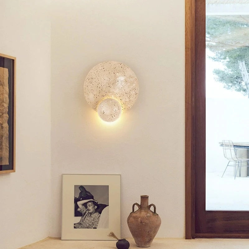 Rielle Stone Wall Sconce