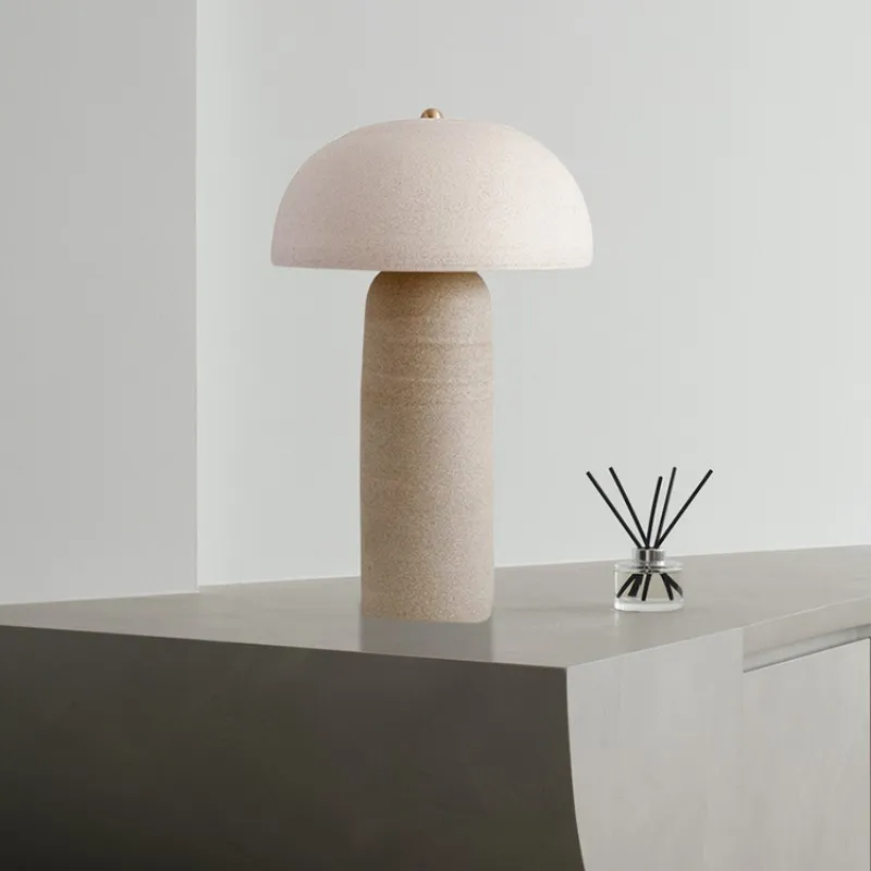 Marlowe Antique Mushroom Table Lamp