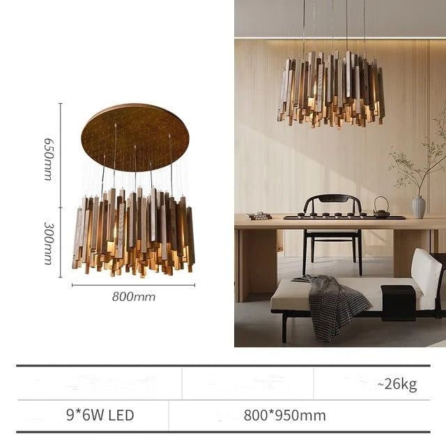 Liora | Wooden Ceiling Light