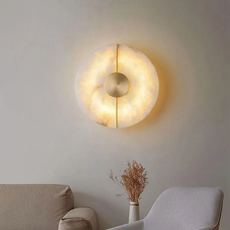 Rosara | Wall Light in Ruby Marble