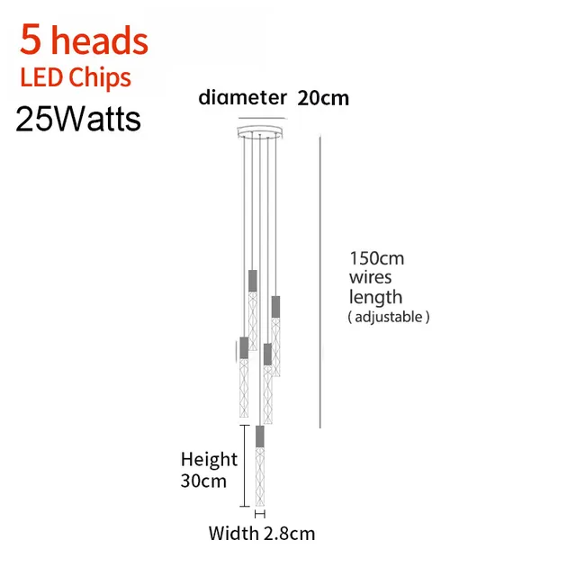Solenne | Loft Spiral Ceiling Light