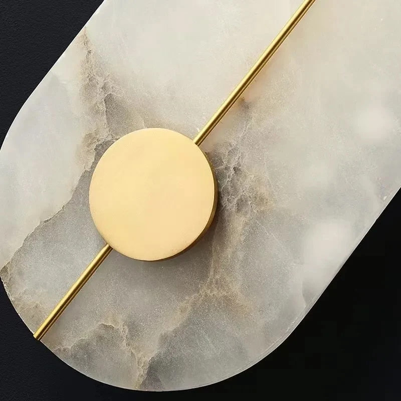 Rosara | Wall Light in Ruby Marble