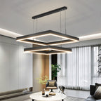 Liora | Square LED Chandelier