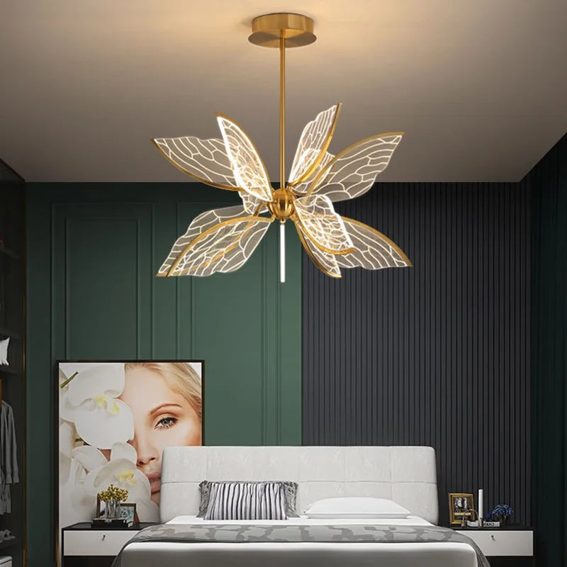 Arielle | Butterfly Acrylic Chandelier