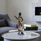 Lereks - African Musicians Statue Set - Decorative Sculptures
