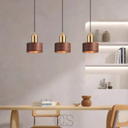 Lereks - Design pendant lamp with gold accent