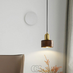 Lereks - Design pendant lamp with gold accent