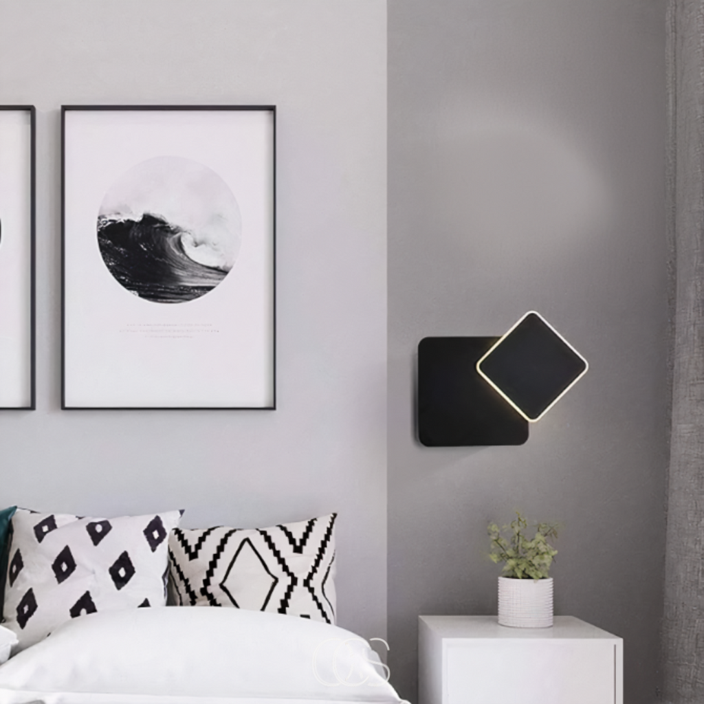 Lereks - Double cube wall lamp