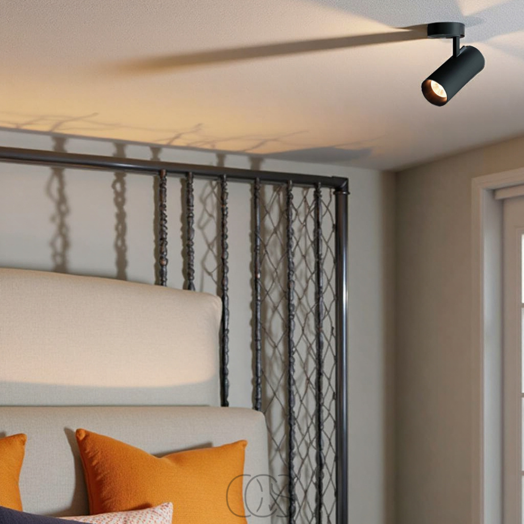 Lereks - Faretto da soffitto LED singolo - design elegante, luce concentrata