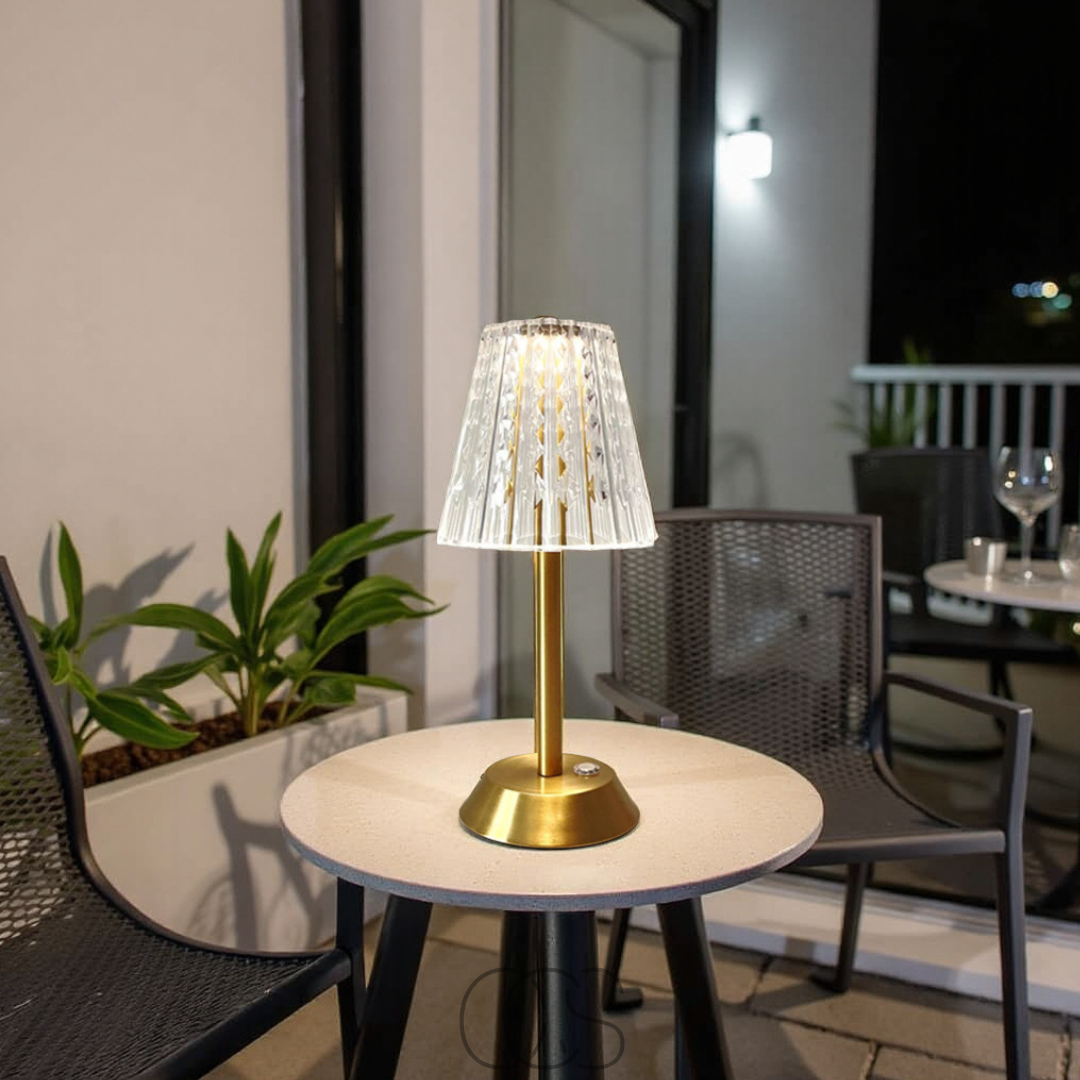 Lereks - Lampada d'atmosfera a cristallo LED - luce lussuosa, ovunque tu la voglia