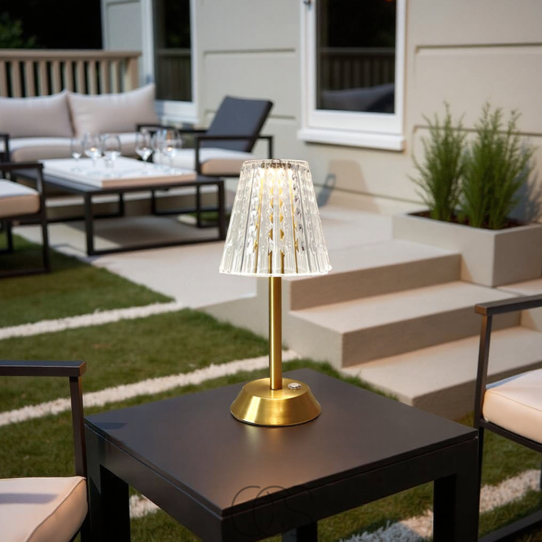 Lereks - Lampada d'atmosfera a cristallo LED - luce lussuosa, ovunque tu la voglia