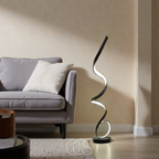 Lereks - Lampada da terra a spirale LED dimmerabile