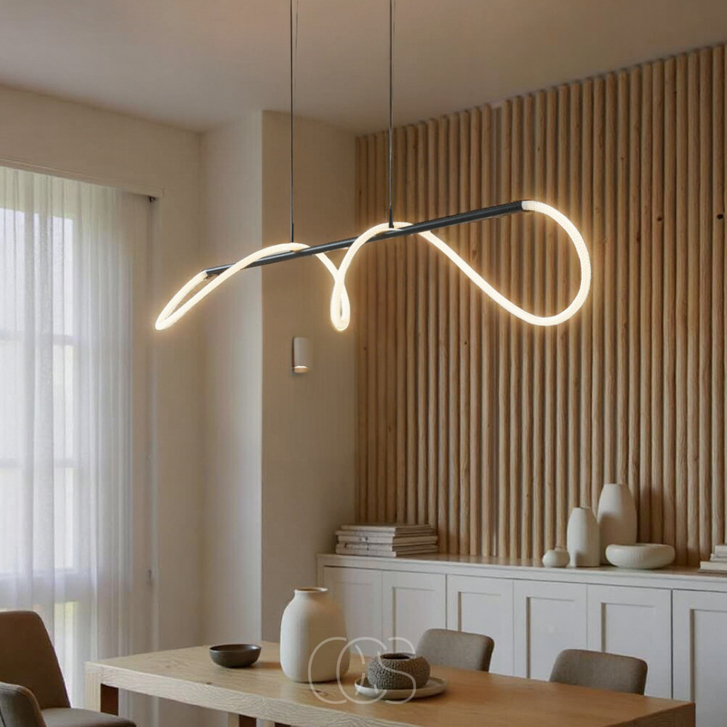 Lereks - Pendant lamp with LED tubes - Modern design