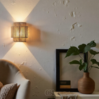 Lereks - Rattan Boho Wall Lamp