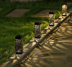 Lereks - Solar Garden Light Pole - Wireless Solar Outdoor Lamp