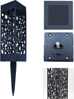 Lereks - Solar Garden Light Pole - Wireless Solar Outdoor Lamp