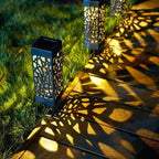 Lereks - Solar Garden Light Pole - Wireless Solar Outdoor Lamp