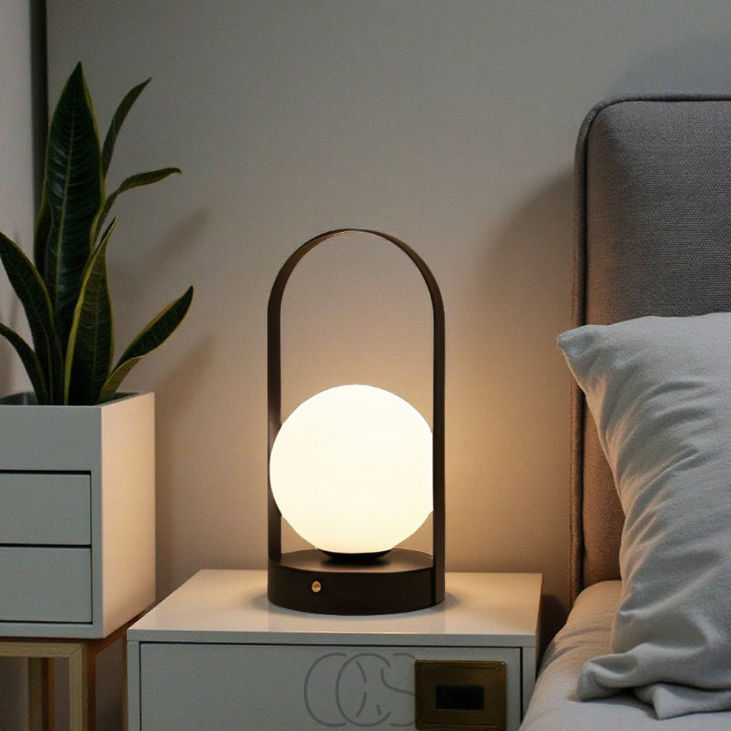 Lereks - Spherical Table Lamp - Wireless LED Night Light