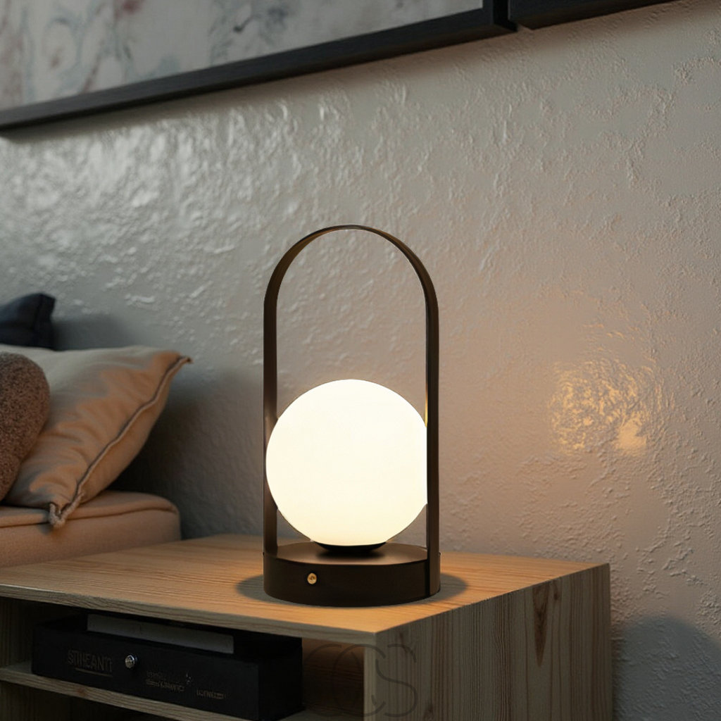 Lereks - Spherical Table Lamp - Wireless LED Night Light