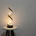 Lereks - Spiral Lamp – modern design with 3 light colors & energy-efficient LED