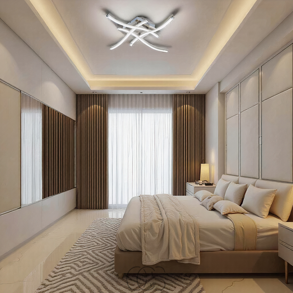 Lereks - Square LED ceiling lamp