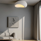 Lereks - Wabi-Sabi Fabric Ceiling Lamp - Polyform & Resin