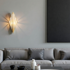 Lereks - Wall lamp with geometric diamond design