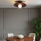 Lereks - Walnut Ceiling Lamp - Luxury Ceiling Lamp Wood