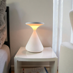Lereks - Wireless Hourglass table lamp