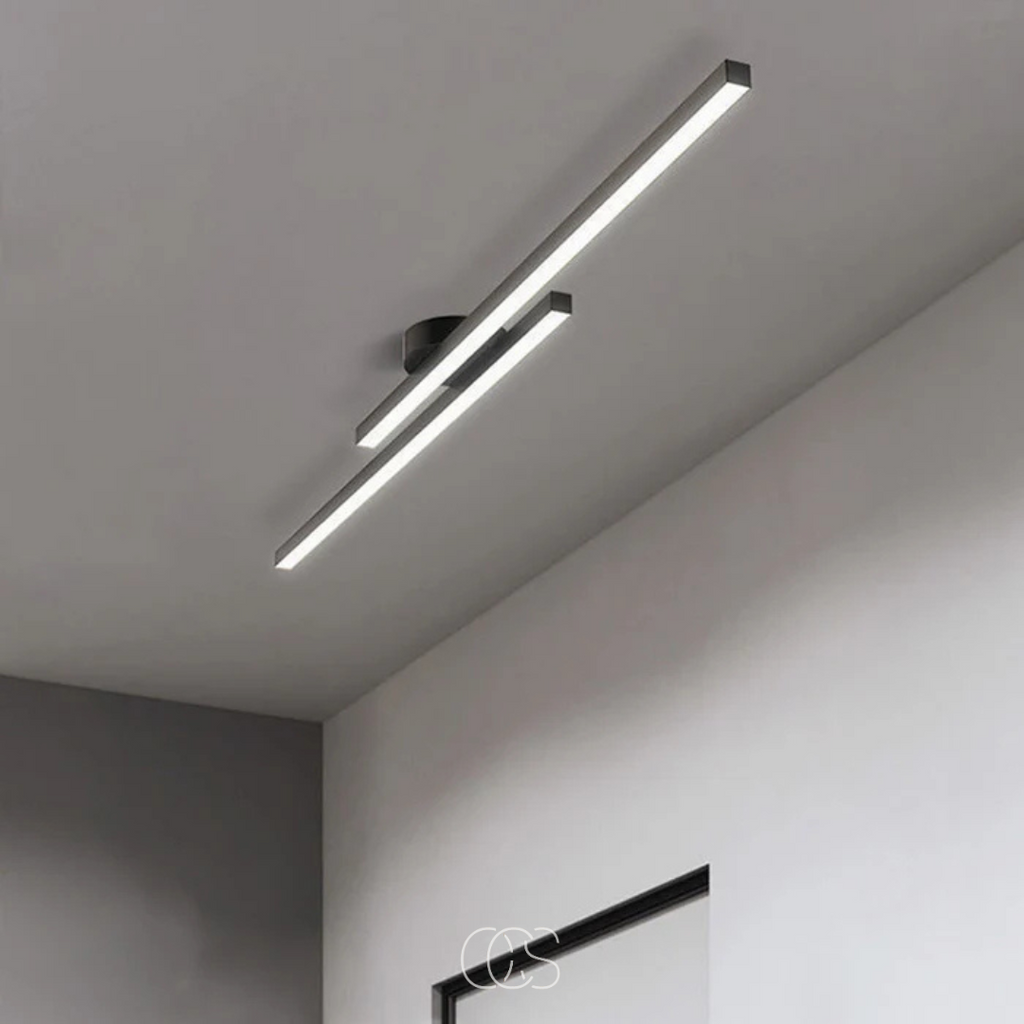 Lereks - modern aluminum ceiling lamp - Sleek ceiling lighting