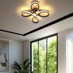 Lereks – Ceiling lamp LED Klaver – Modern design with atmospheric dimming function